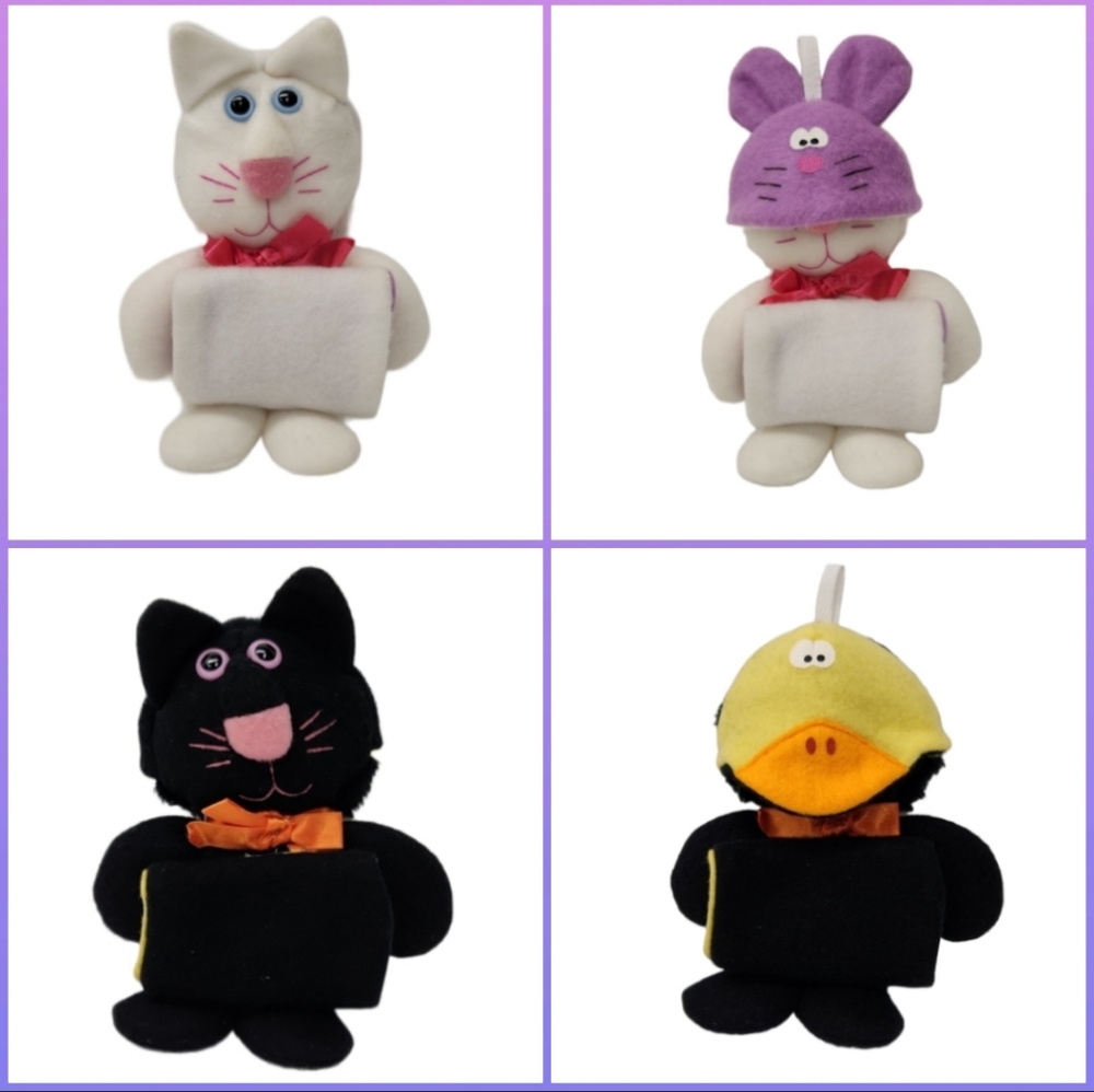 Vintage Hallmark Purr-Tenders Pair